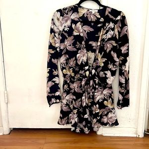 Floral Long Sleeve Romper